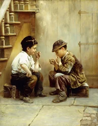 Il Loro Primo Fumo, 1889