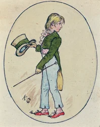 Illustrazione per il giorno di San Valentino, 1914