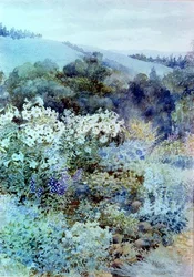In un giardino sudafricano, c.1900-10