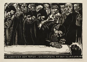 Scheda commemorativa di Karl Liebknecht