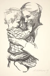 Madre con Bambino in Braccio