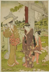 Raccolta di Fiori al Santuario Kumano Junisha a Tsunohazu