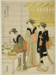 Yagenbori, dalla serie "Sabbie alla Moda di Edo"