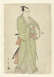 Ritratto di attore di Sawamura Sojuro III nel ruolo di Kakogawa Honzo