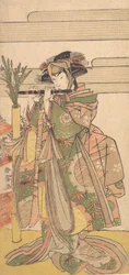 Il terzo Segawa Kikunojo come donna, ca. 1780