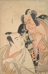 Un Daimyo che Parla con uno dei Suoi Retainer