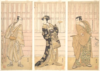 Nella stanza di una casa dello Yoshiwara
