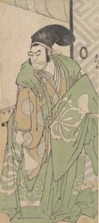 Il Primo Nakamura Nakazo nel ruolo di Ko no Moronao, giugno 1786