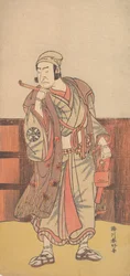 Il primo Nakamura Nakazo nel ruolo di Shimada no Hachizo, 4° mese, 1783