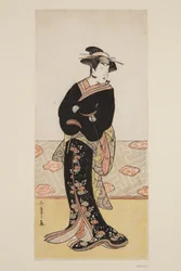 Attore Segawa Kikunojo III come Ohan