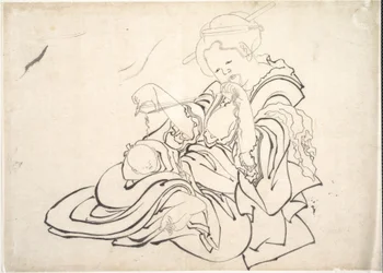 Una donna e un bambino