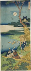 Ariwara no Narihira, dalla serie Uno Specchio Vero di Poesie Cinesi e Giapponesi