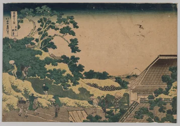 Fuji da Surugadai, a Yedo