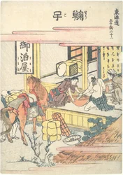 Mariko, ventunesima della serie “Le cinquantatre stazioni del Tōkaidō”