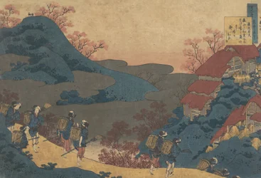 Poesia di Sarumaru Dayu, dalla serie Cento poesie spiegate dall