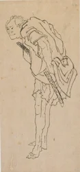Uomo in piedi, fine XVIII-inizio XIX secolo