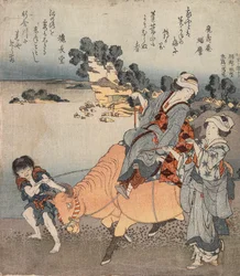 Vista di Koshigoe da Shichiri-ga-hama