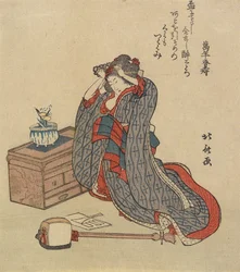Donna che si sistema i capelli, 1797-1819