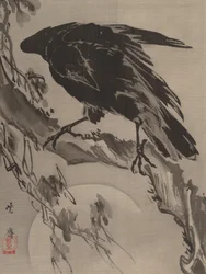 Corvo e la Luna, ca. 1887