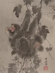 Scimmia appesa alle viti, ca. 1887