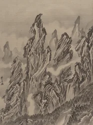 Paesaggio roccioso, ca. 1887