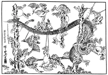 Il serpente e la rana, 1898
