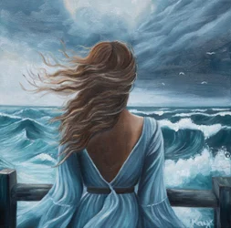 Donna, tempesta sull