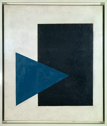 Quadrato nero, triangolo blu