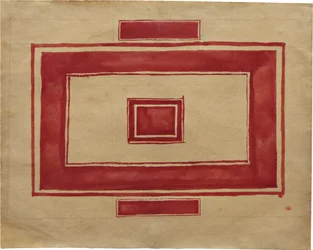 Piano del soffitto per il Teatro Rosso, Leningrado