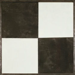 Quattro quadrati (olio su tela)