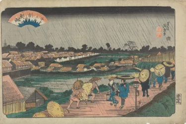 Pioggia notturna nello Yoshiwara