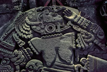 Americhe; archeologia; Messico; Templo Mayor; Grande Tempio degli Aztechi; Coyolxauqui