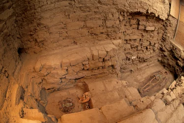 Moche, Sepolture, Huaca Dos Cabezas-Jecetepeque, Chris Donovan