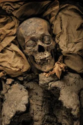 Mummia di Amenhotep III, nonno di Tutankhamon, KV 35, 18ª Dinastia, 2005