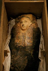 Mummia di una bambina di quattro anni, Bahariya, Periodo Greco-Romano, 2002