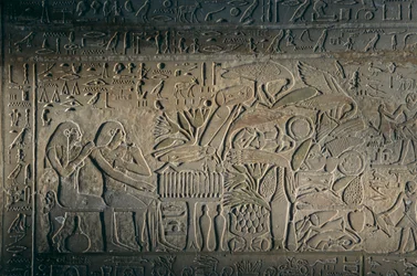 Rilievo da Abydos, manufatto; Egitto