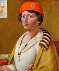 Turbante rosso