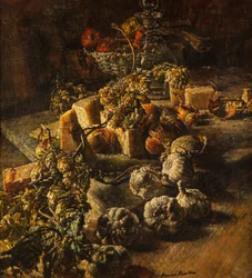 Formaggio e aglio