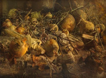 Natura morta con cipolle