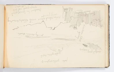 Pagina di taccuino: Paesaggio