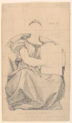 Studio per "Lo Stato," "Il Regno della Legge," Corte d