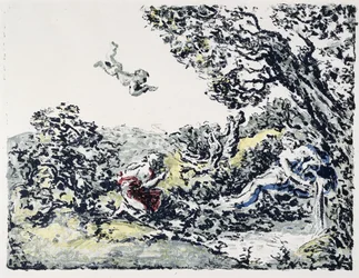 Album de Paysage: La Source, 1900 (litografia a colori)