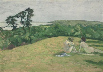 Davanti al mare (Varengeville), prima del 1910