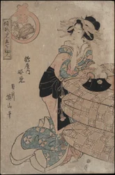 Cortigiana Sugatami nella Casa Tsuruya