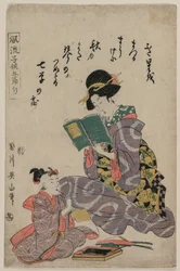 Ragazza che legge un libro, 1787-1867