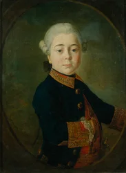Ritratto del conte Nikolai Dmitrievich Matyushkin da bambino
