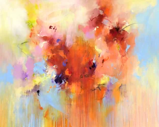 Flusso astratto e vivace