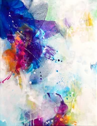 Flusso astratto e vivace