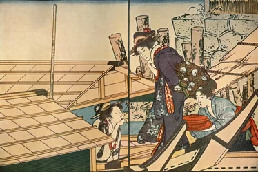 Donne su una barca, 1801