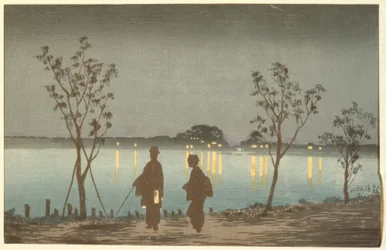 Notte sul fiume Sumida